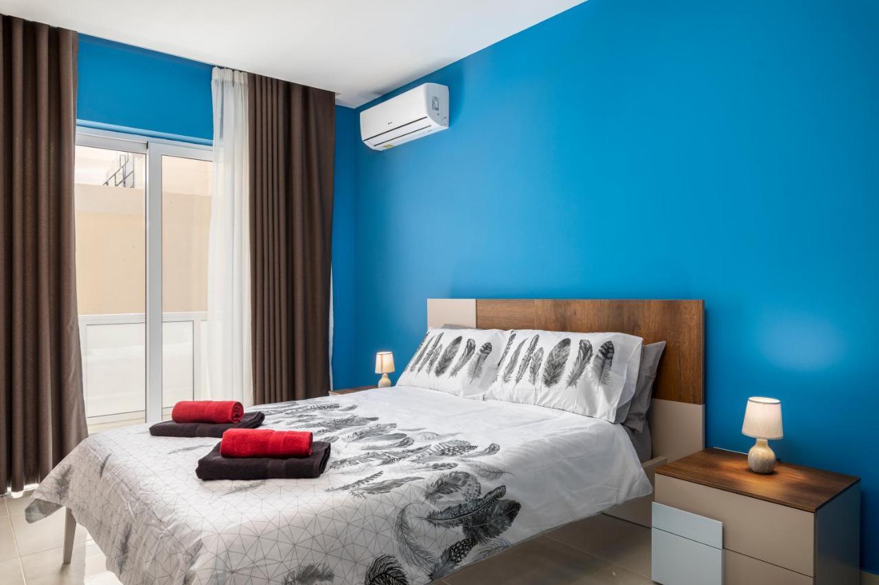 Modern 3Br Stylish Apartment With Large Balcony - Close To St Julians And St Georges Bay Is-Swieqi 外观 照片