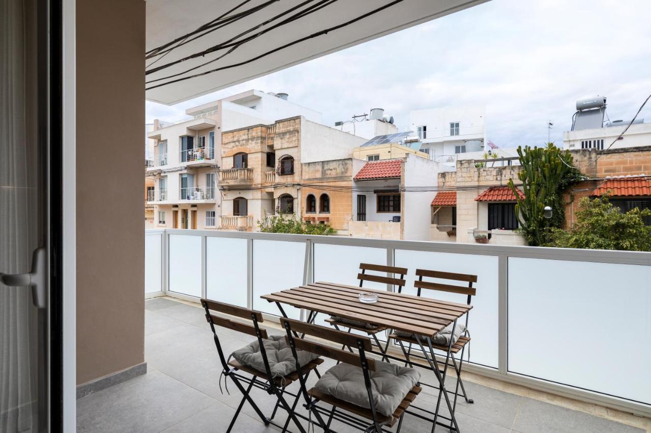 Modern 3Br Stylish Apartment With Large Balcony - Close To St Julians And St Georges Bay Is-Swieqi 外观 照片