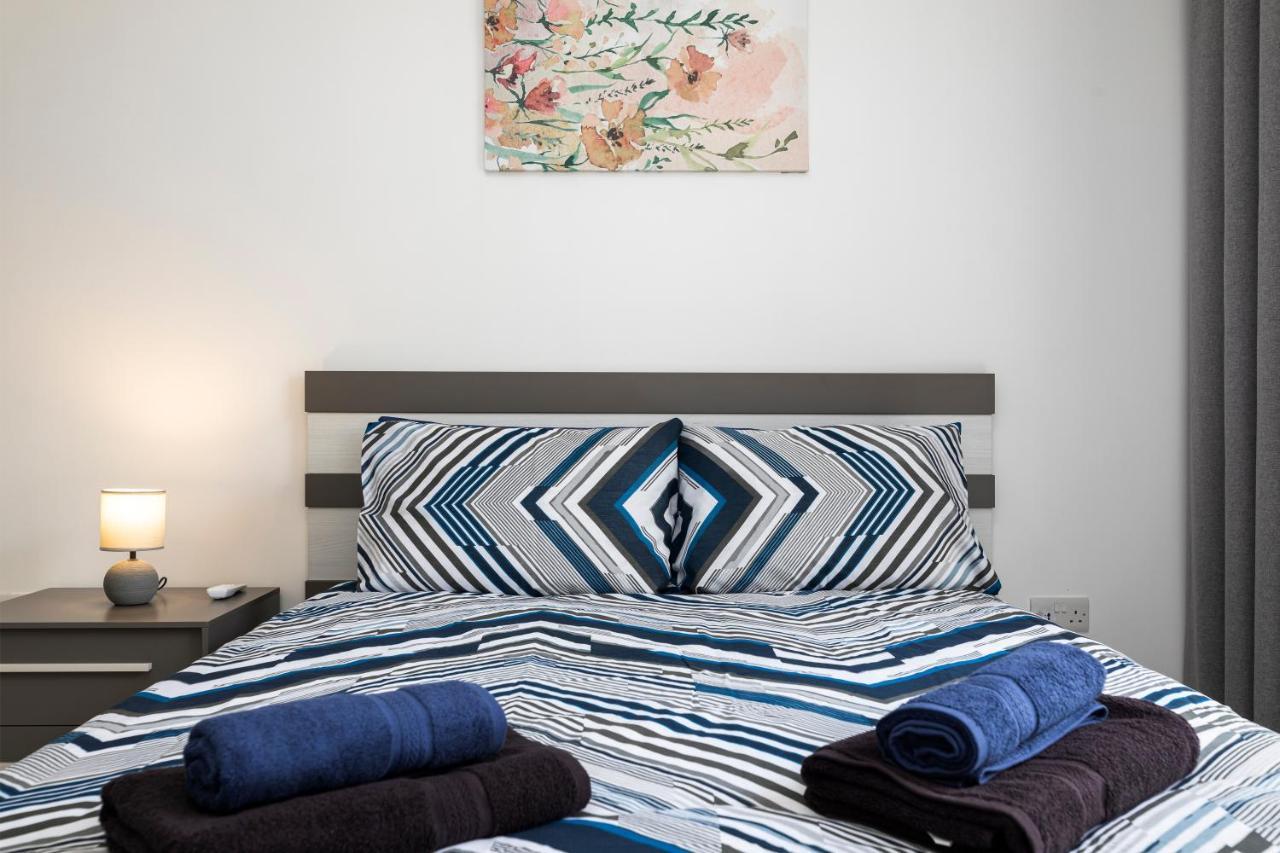 Modern 3Br Stylish Apartment With Large Balcony - Close To St Julians And St Georges Bay Is-Swieqi 外观 照片